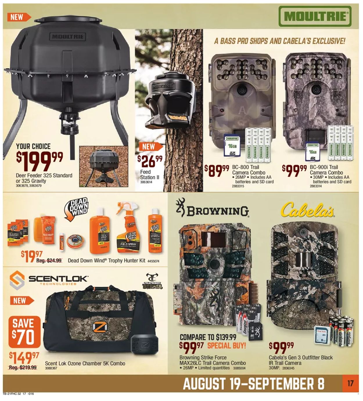 Bass Pro Ad from 08/19/2021