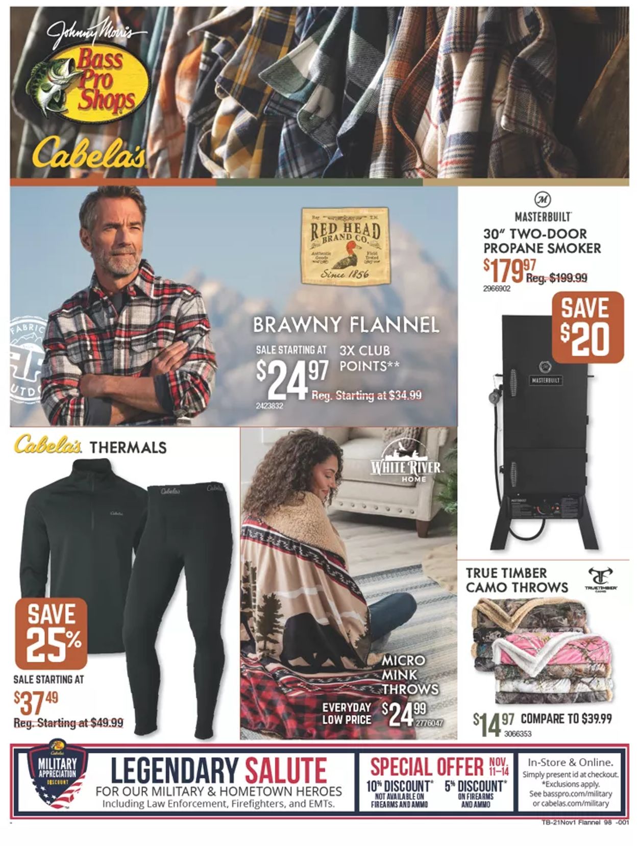 Bass Pro Ad from 10/21/2021