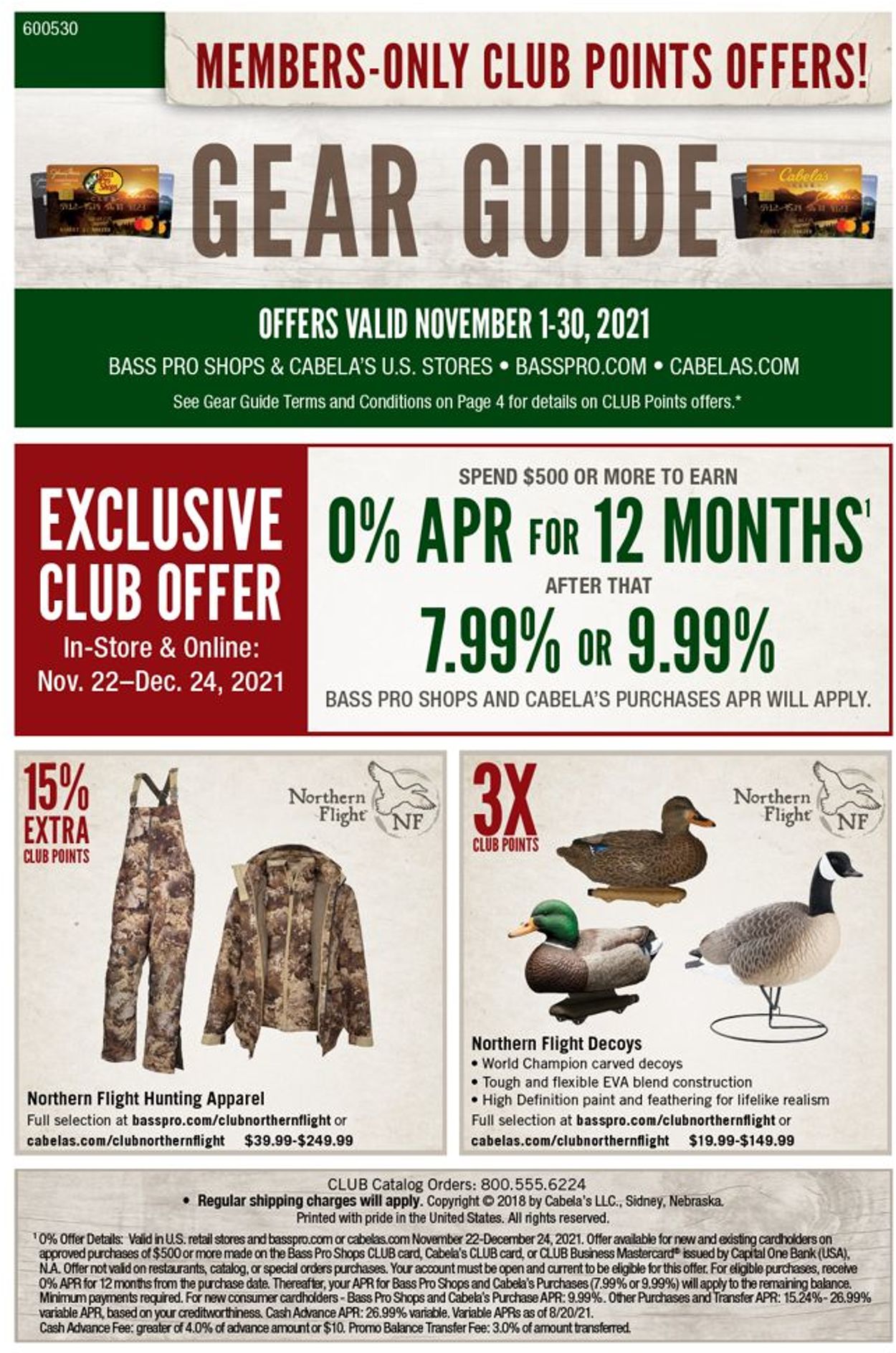 Bass Pro Ad from 11/01/2021
