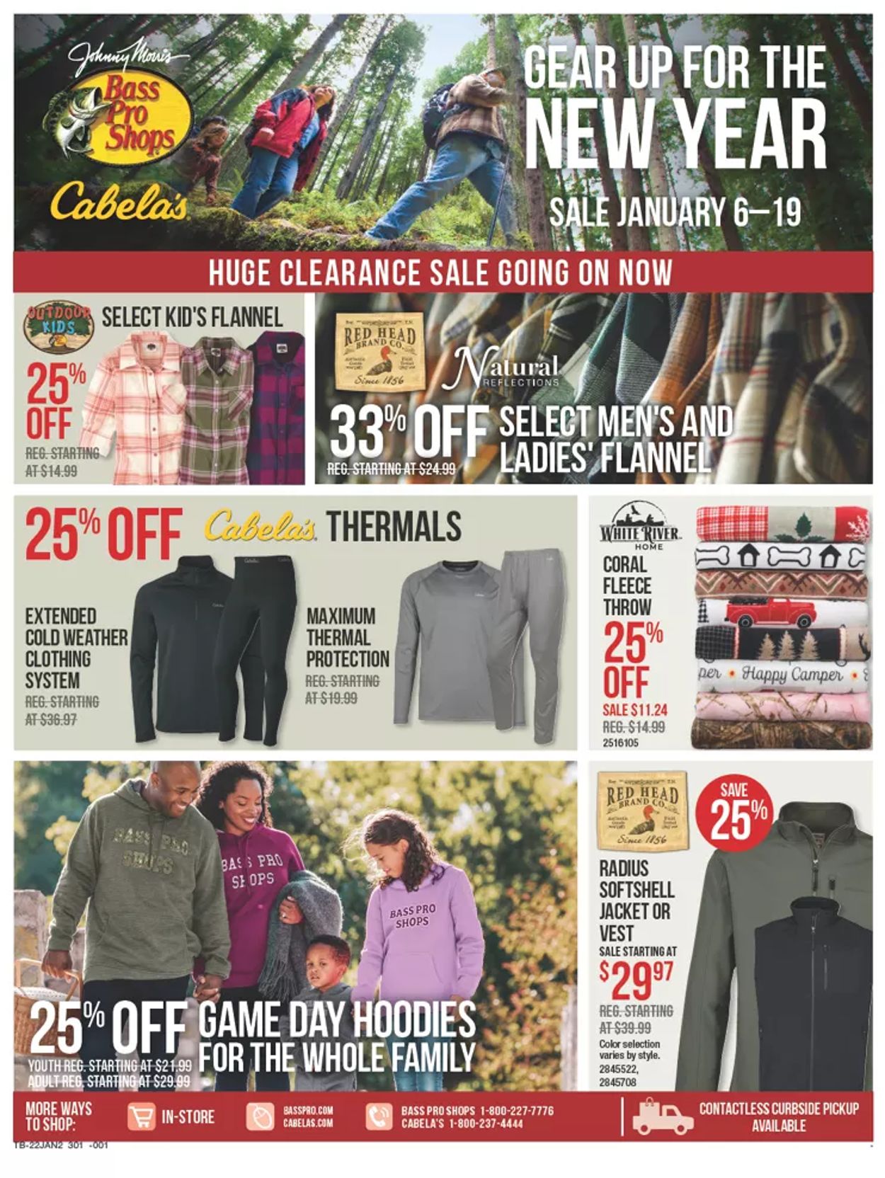 Bass Pro Ad from 01/06/2022