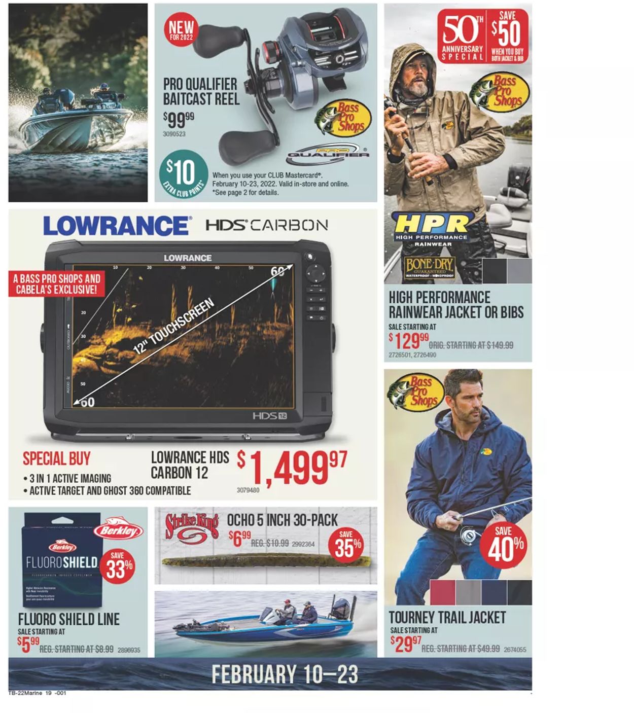 Bass Pro Ad from 02/10/2022