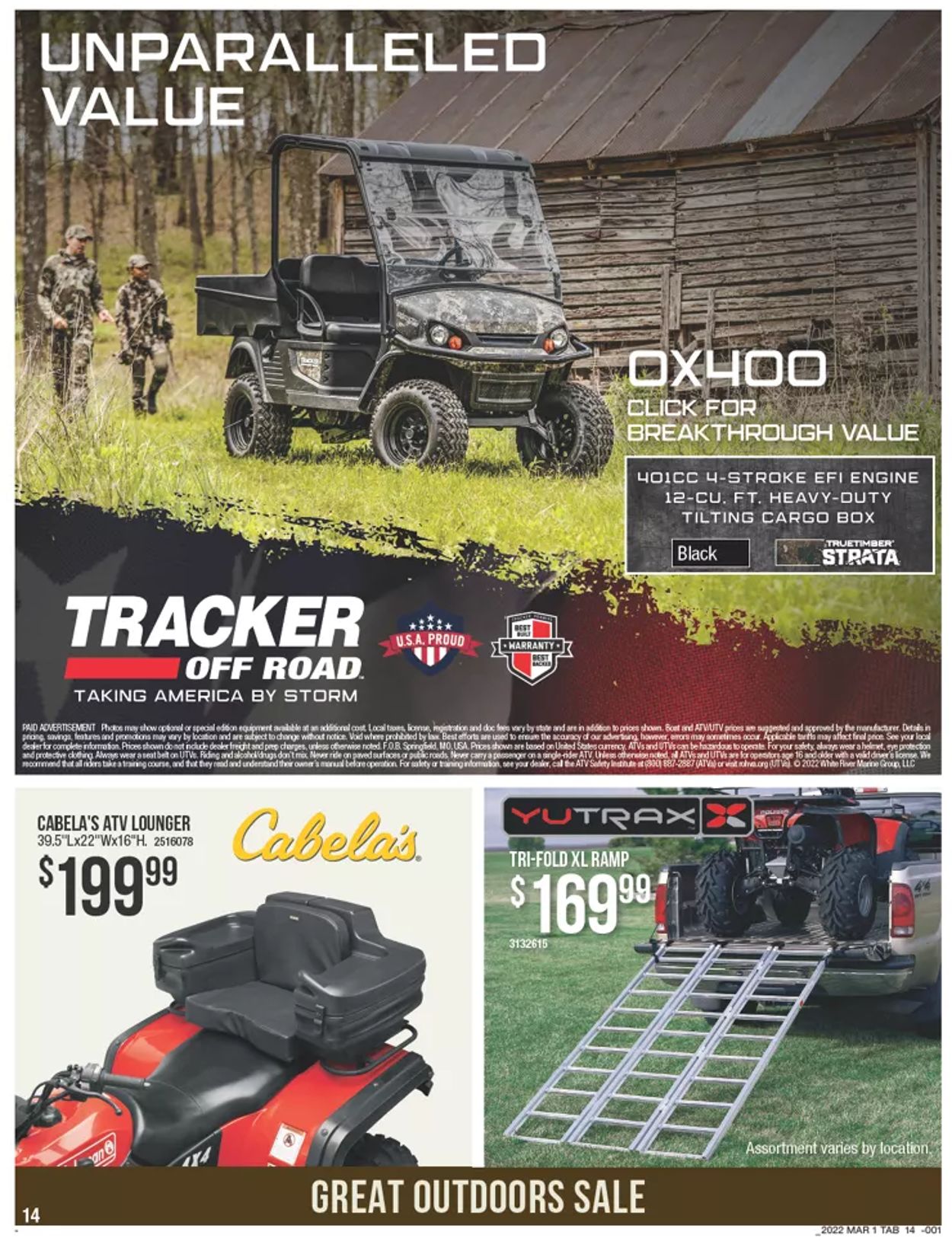Bass Pro Ad from 02/23/2022