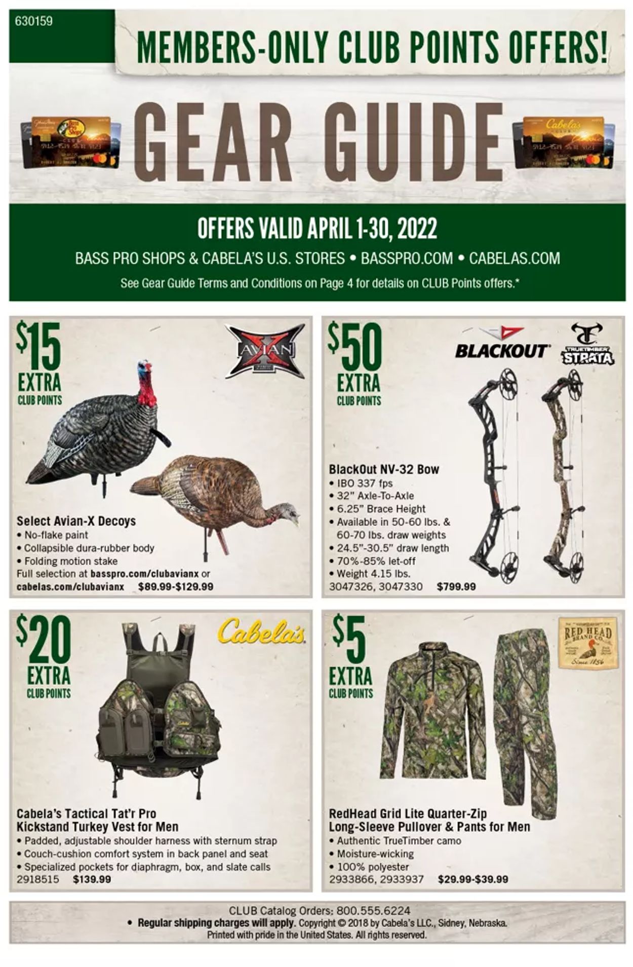 Bass Pro Ad from 04/01/2022