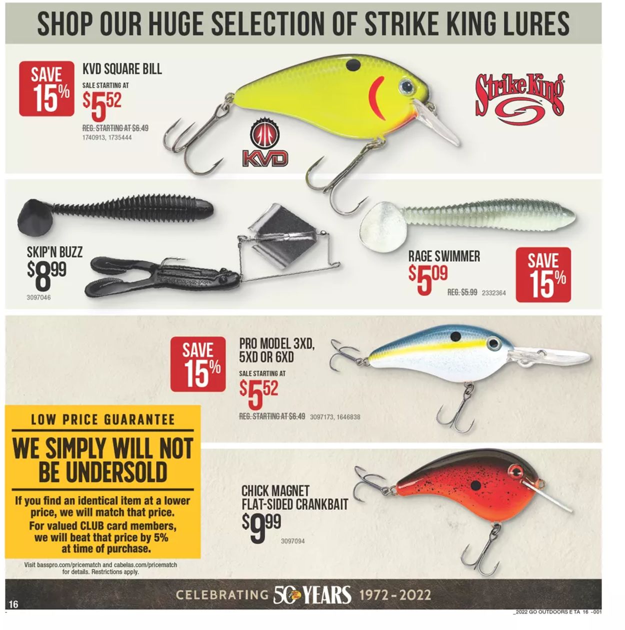 Bass Pro Ad from 05/12/2022