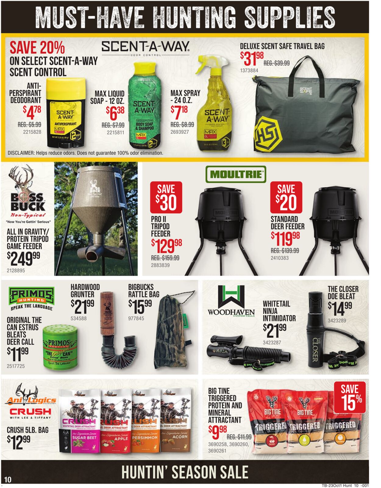 Bass Pro Ad from 09/01/2023