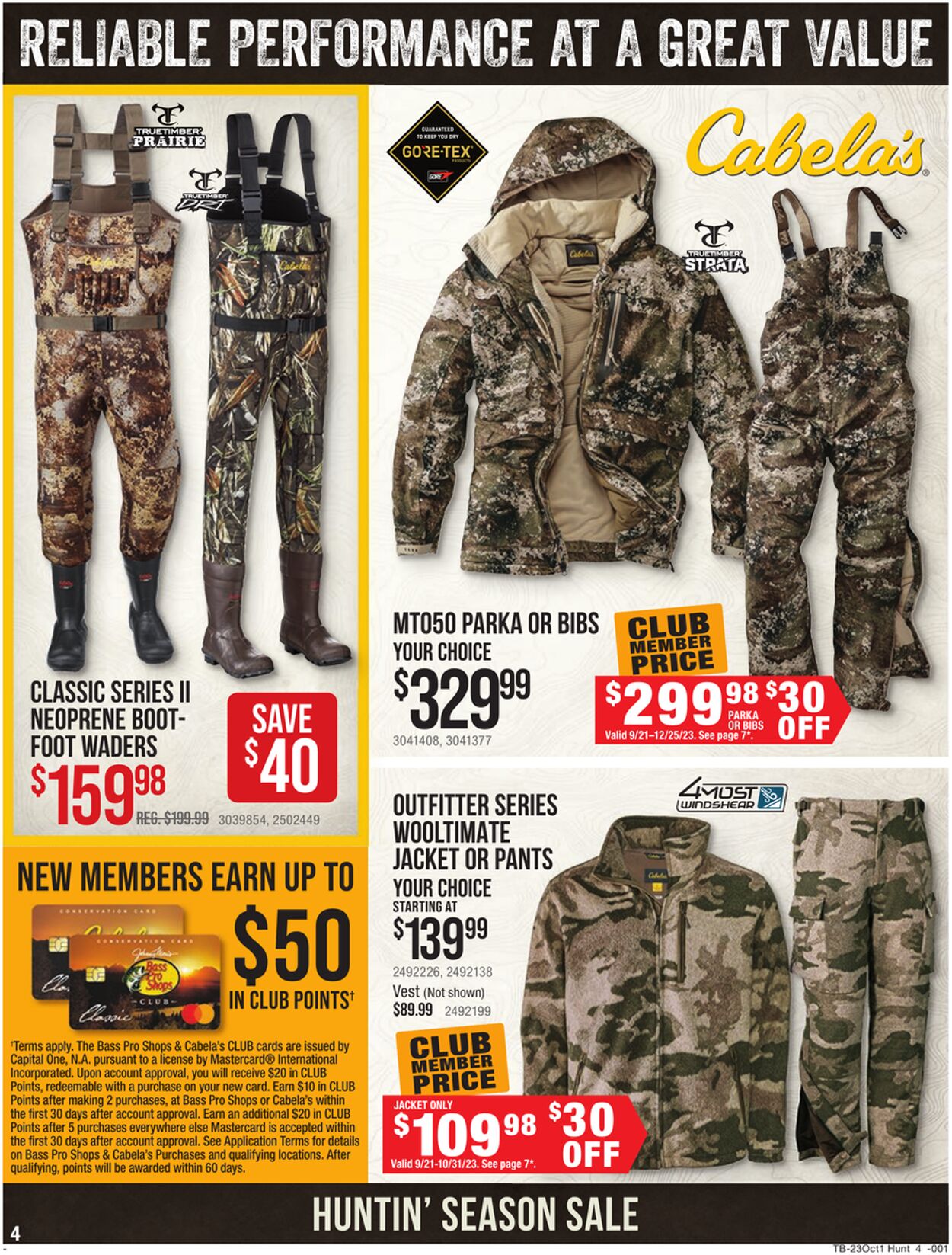 Bass Pro Ad from 09/21/2023