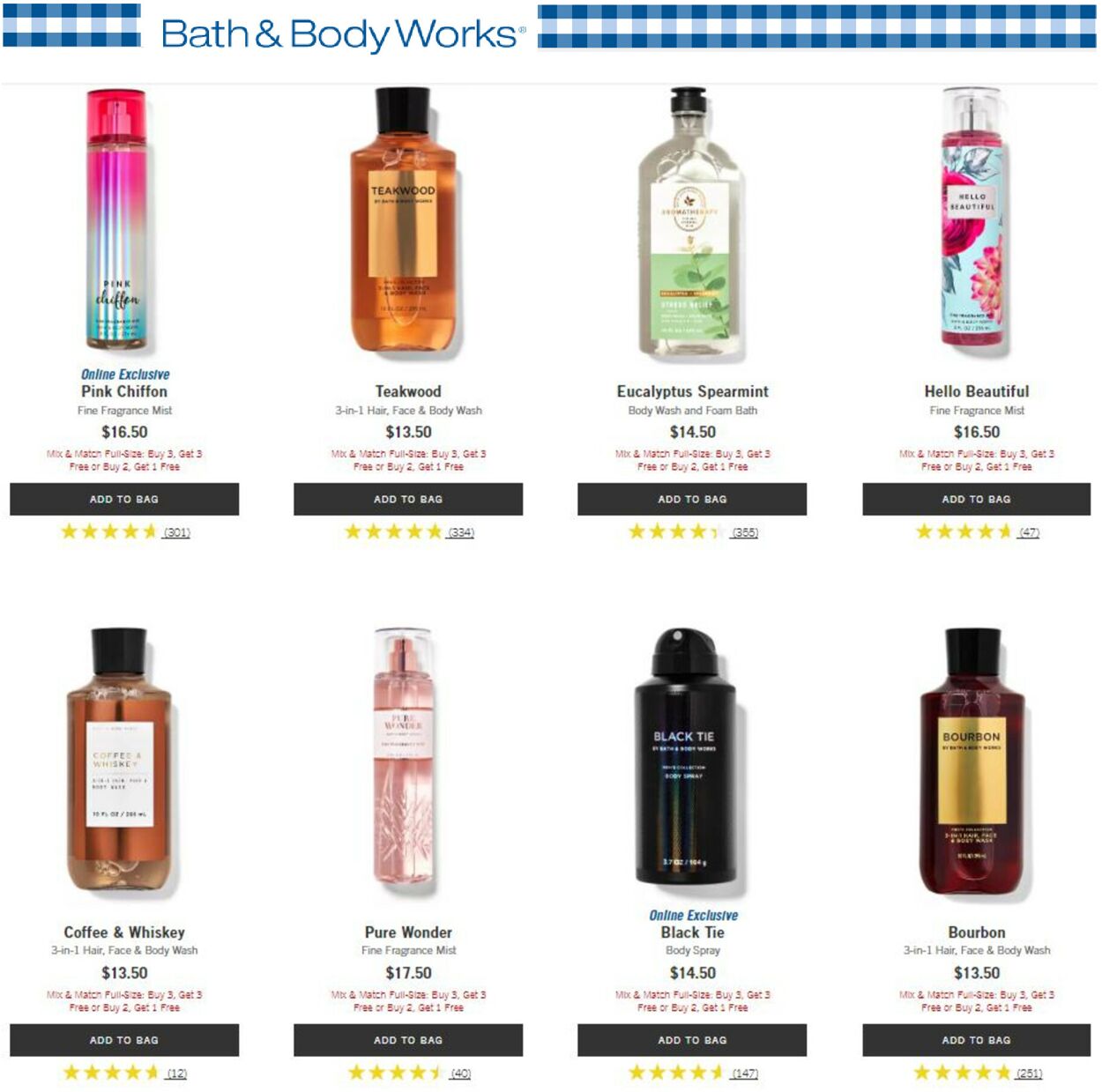 Bath & Body Works Ad from 09/22/2022