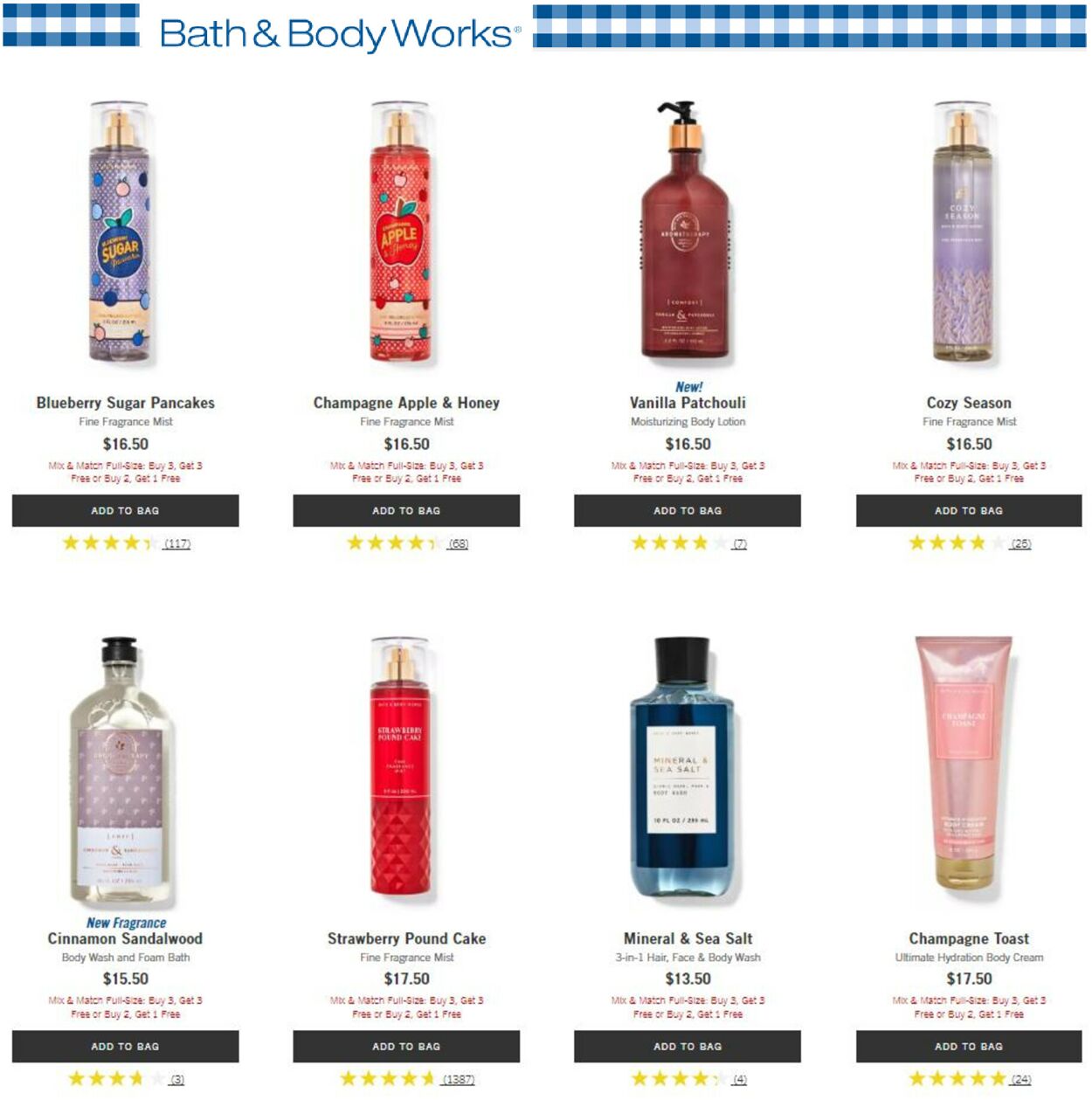 Bath & Body Works Ad from 09/22/2022