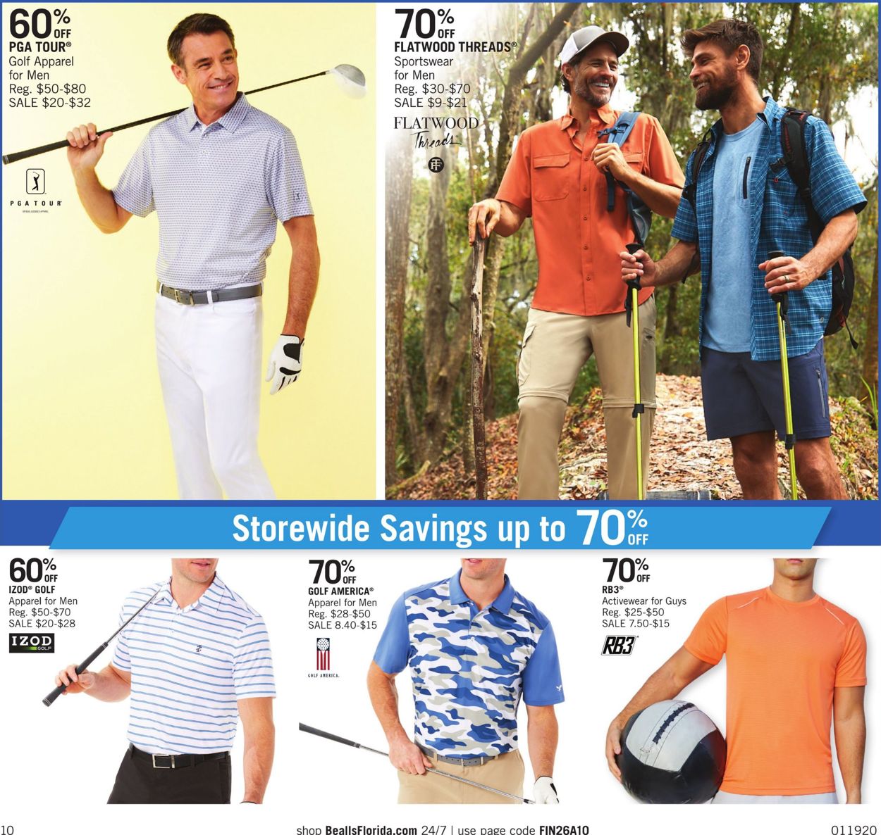 Bealls Florida Ad from 01/19/2020