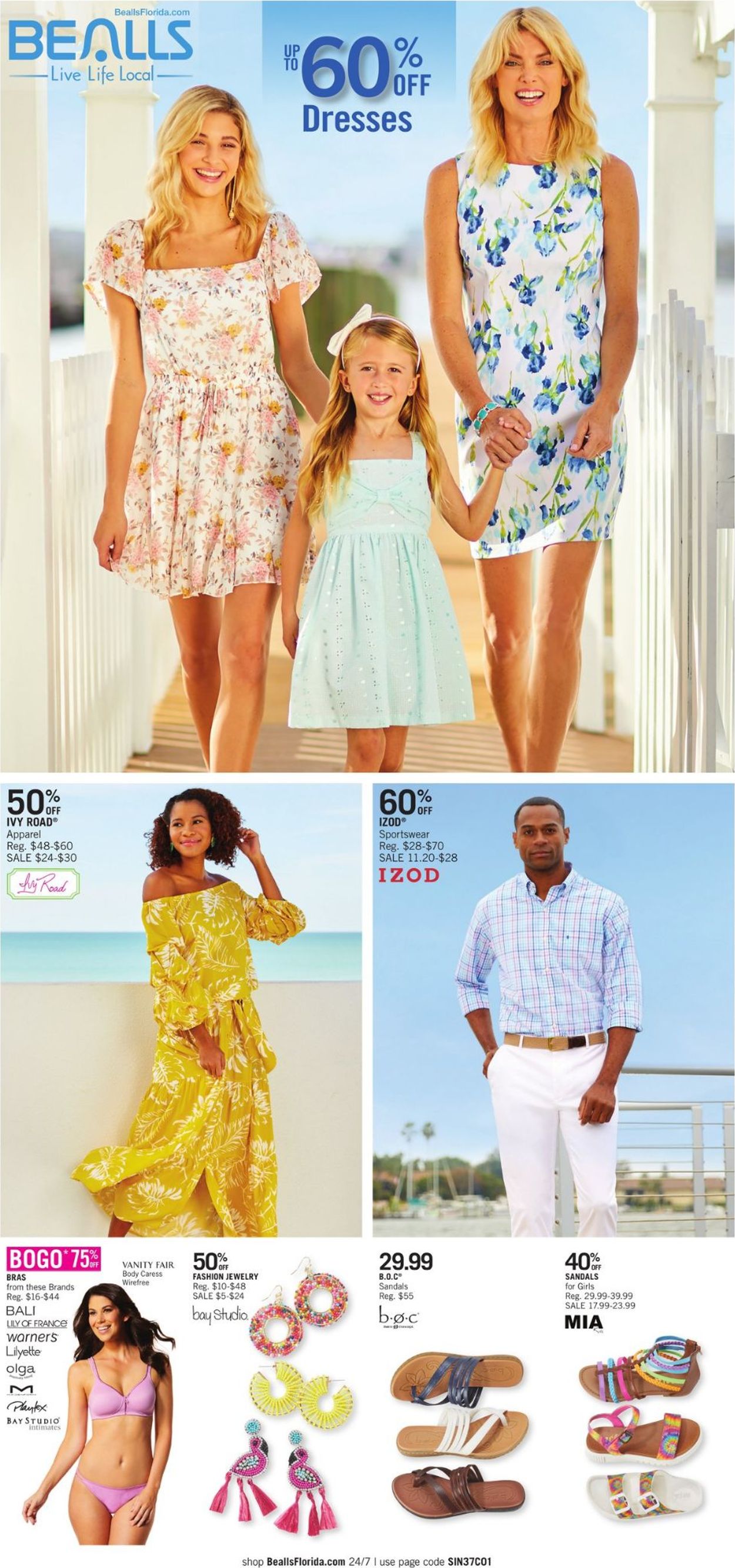 Bealls Florida Ad from 04/10/2020