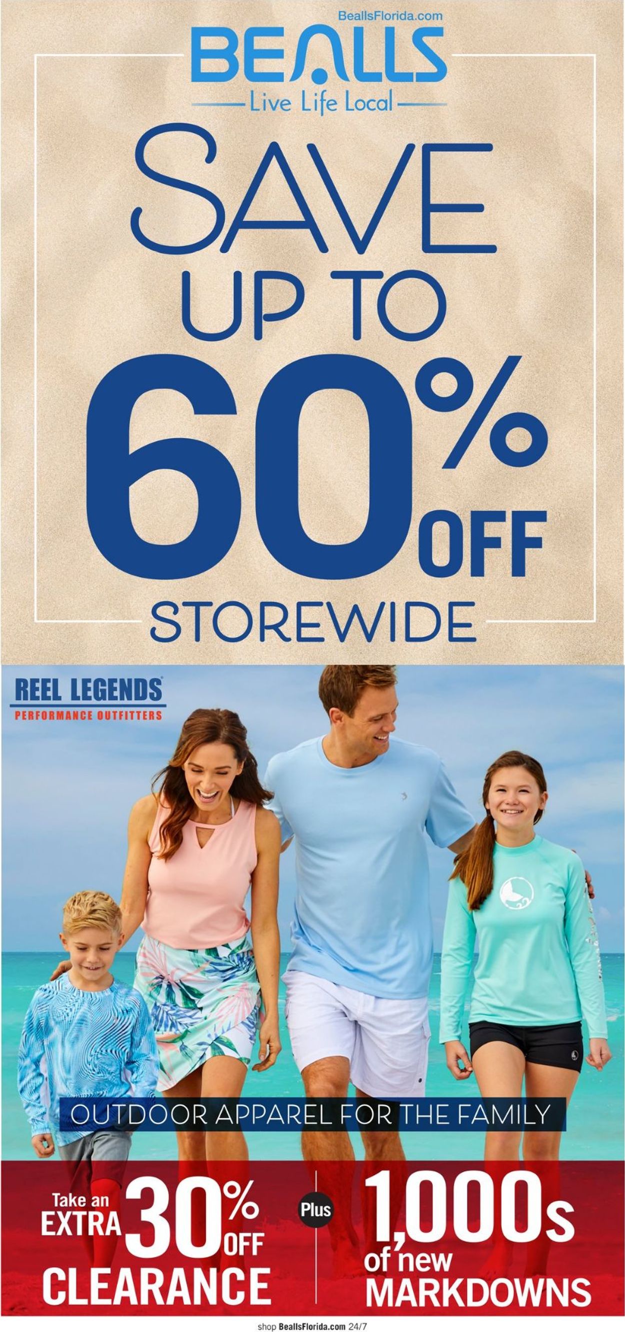 Bealls Florida Ad from 05/17/2020