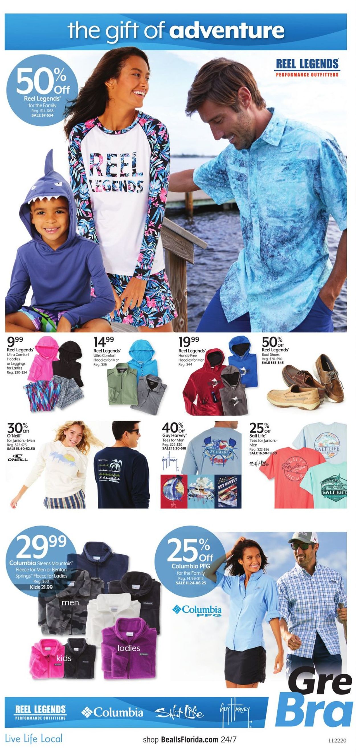 Bealls Florida Ad from 11/22/2020