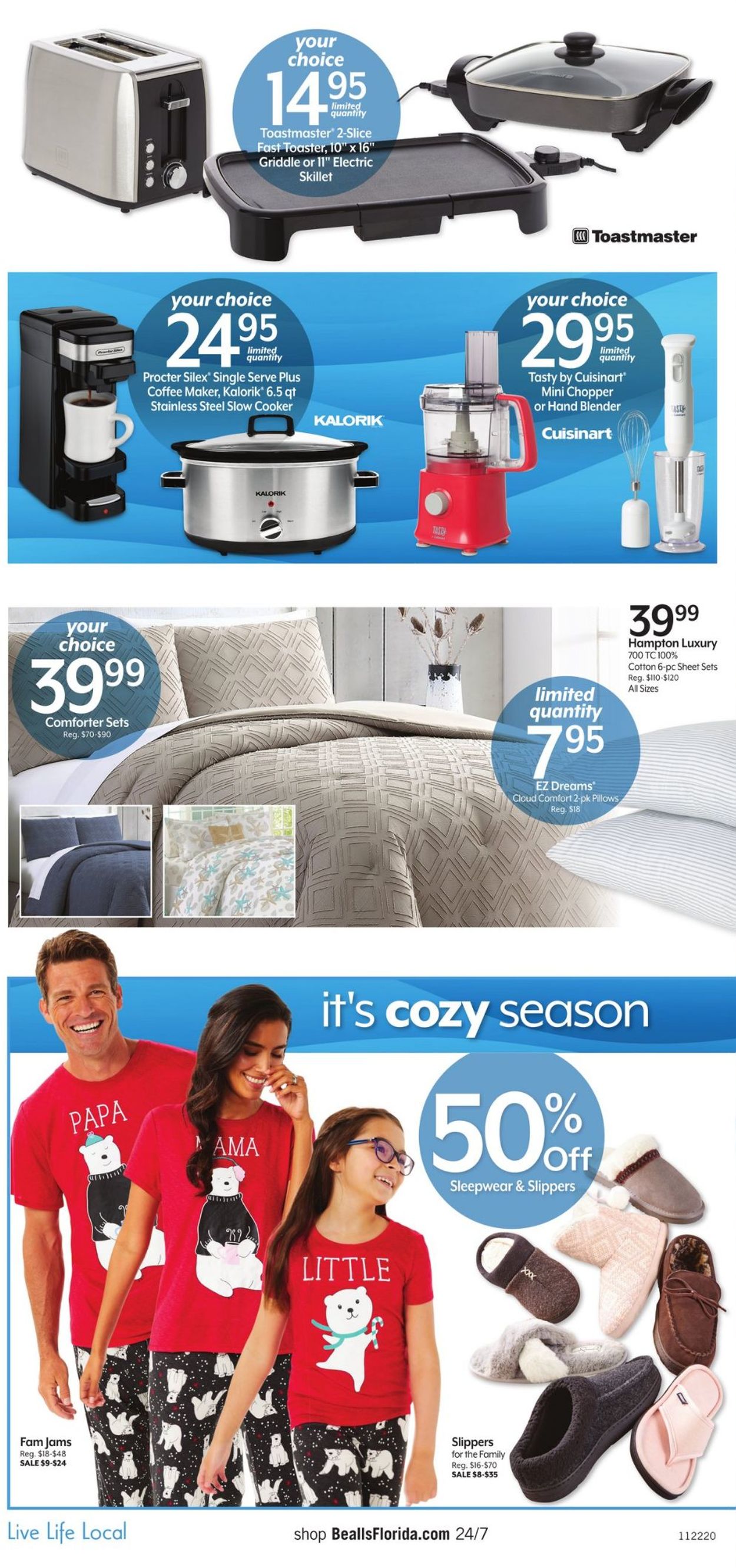 Bealls Florida Ad from 11/22/2020