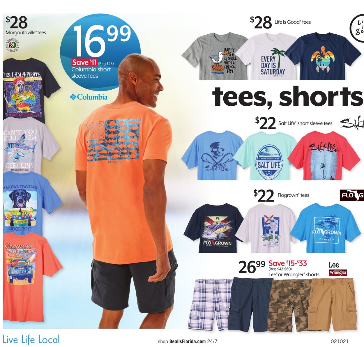 Bealls Florida Ad from 02/10/2021