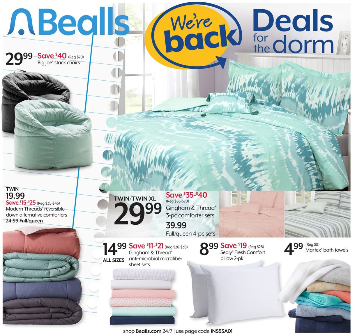 Bealls Florida Ad from 07/21/2021