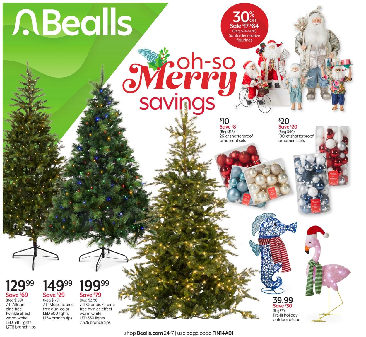 Bealls Florida Ad from 11/03/2021