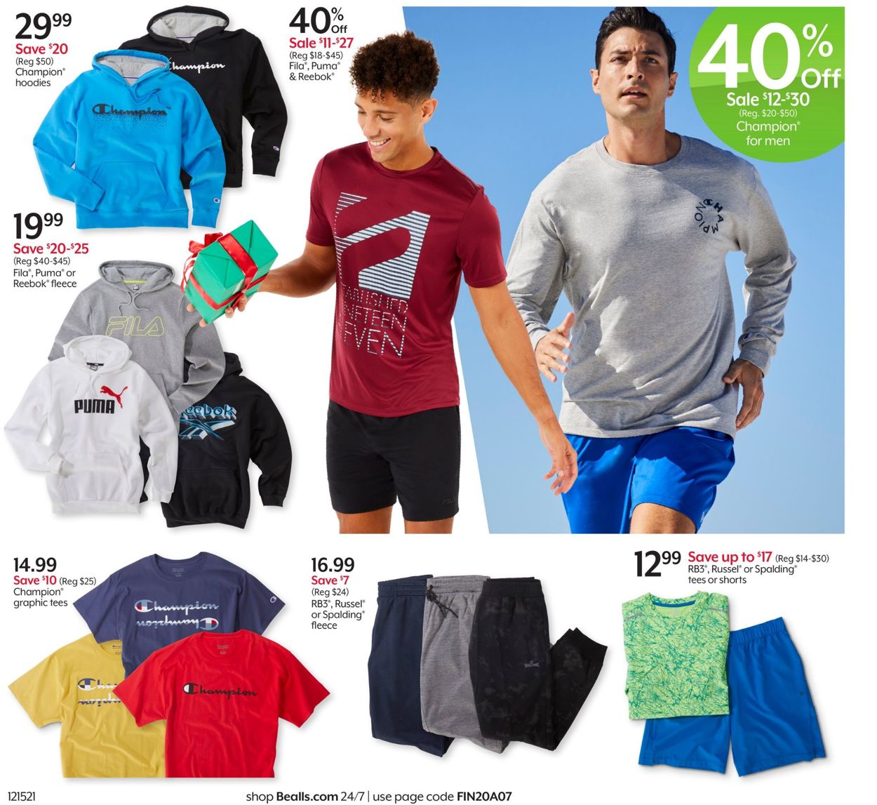 Bealls Florida Ad from 12/15/2021