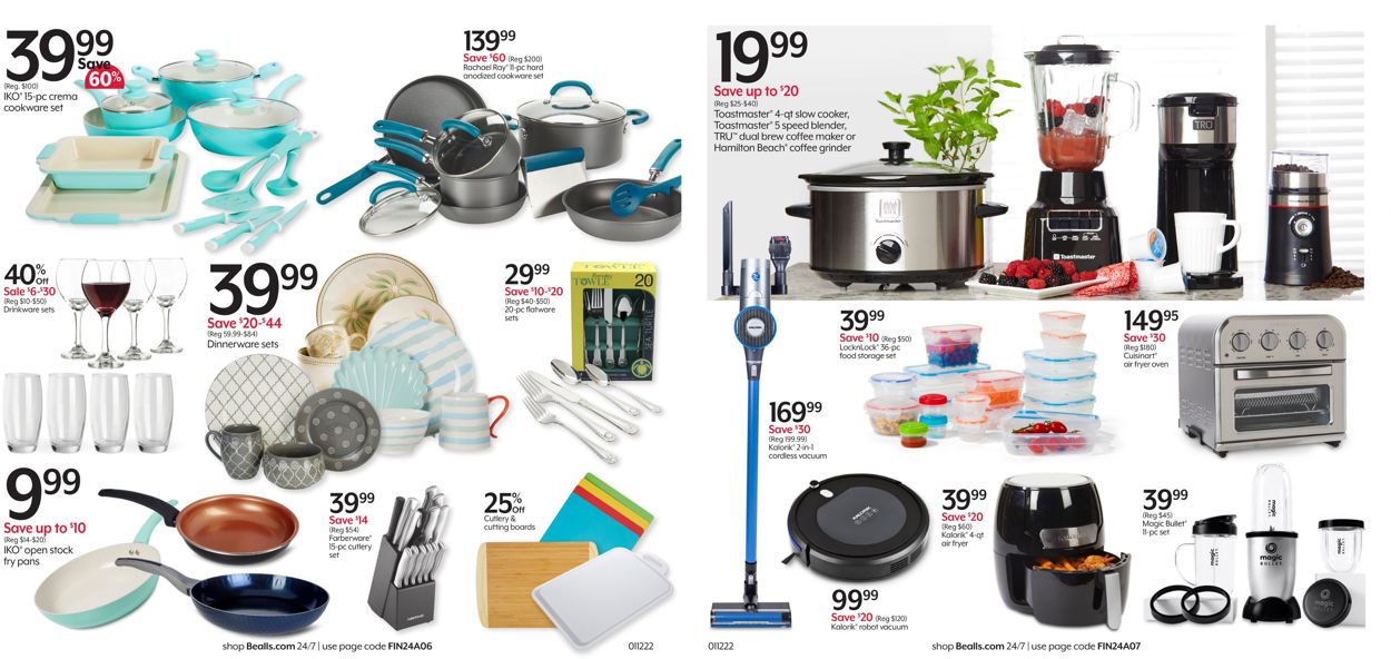 Bealls Florida Ad from 01/12/2022