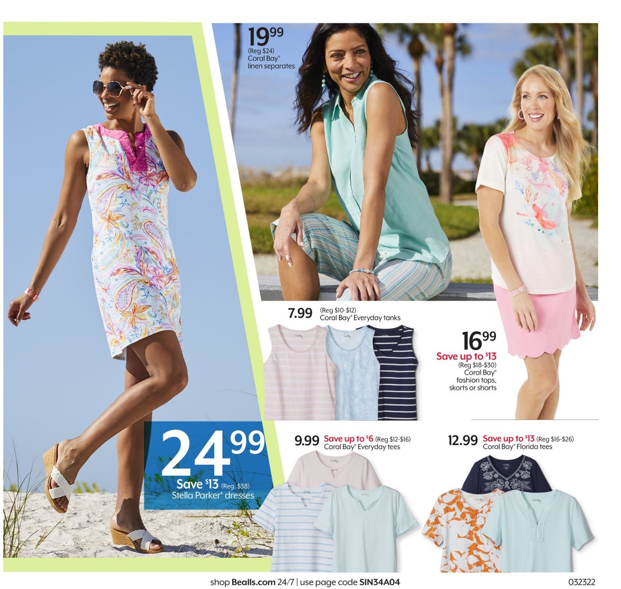 Bealls Florida Ad from 03/23/2022