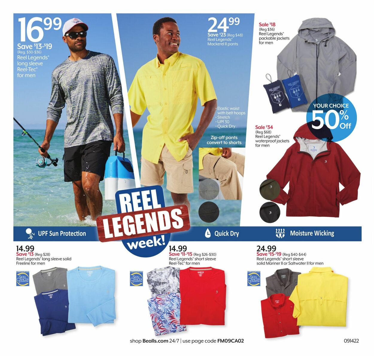 Bealls Florida Ad from 09/14/2022