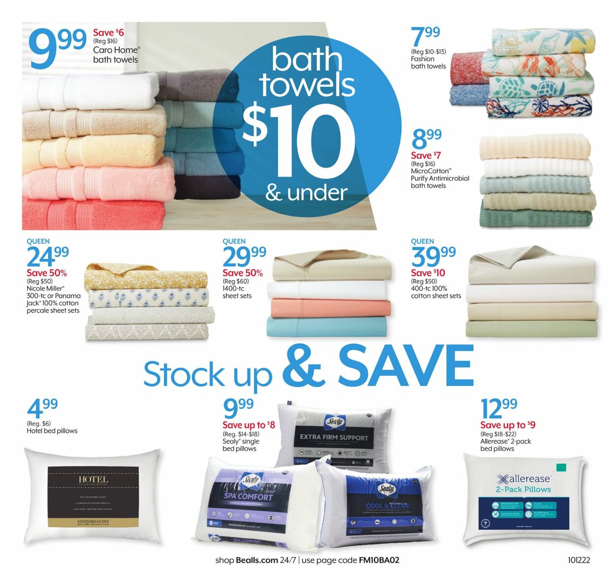 Bealls Florida Ad from 10/12/2022