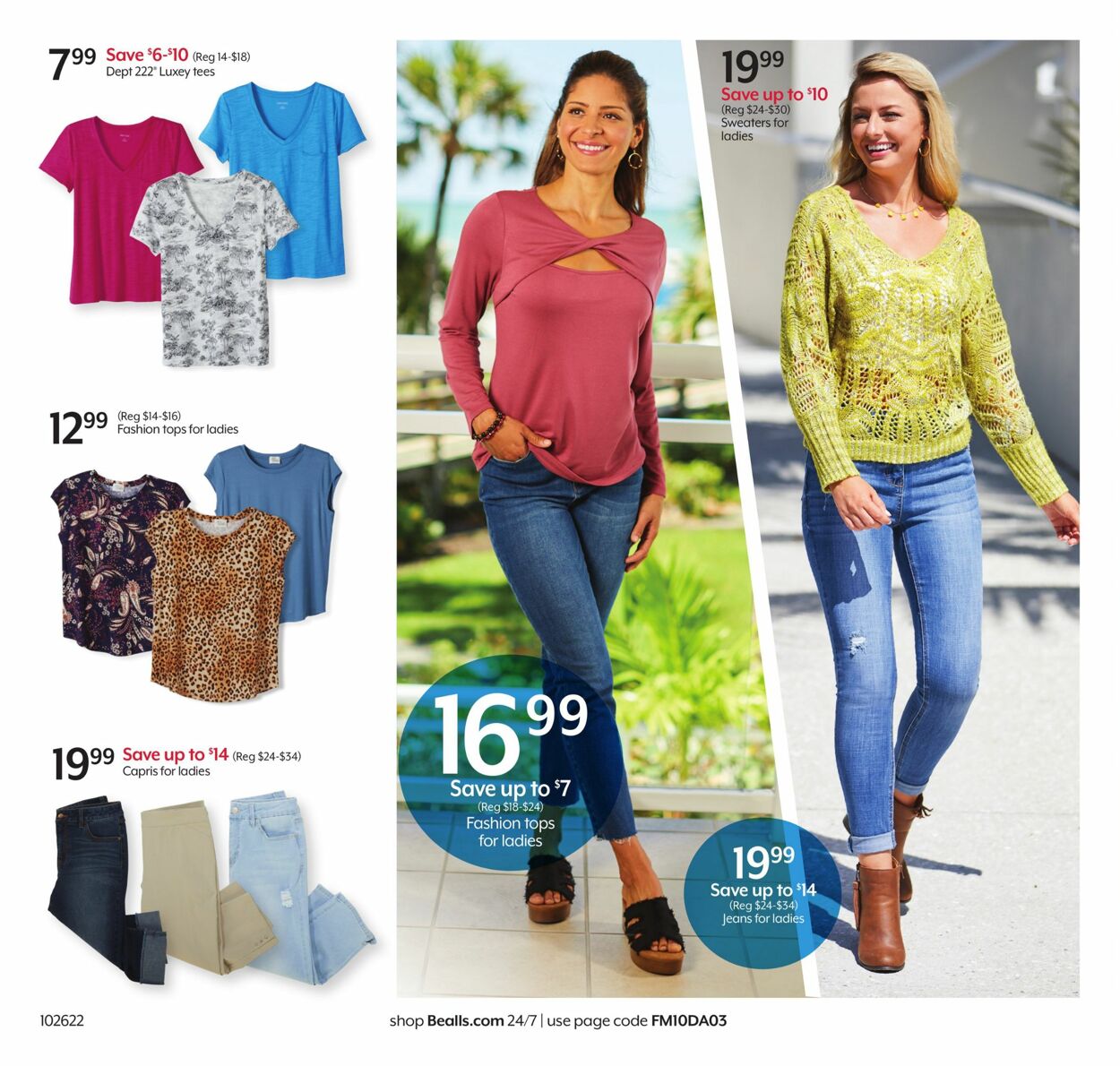Bealls Florida Ad from 10/26/2022