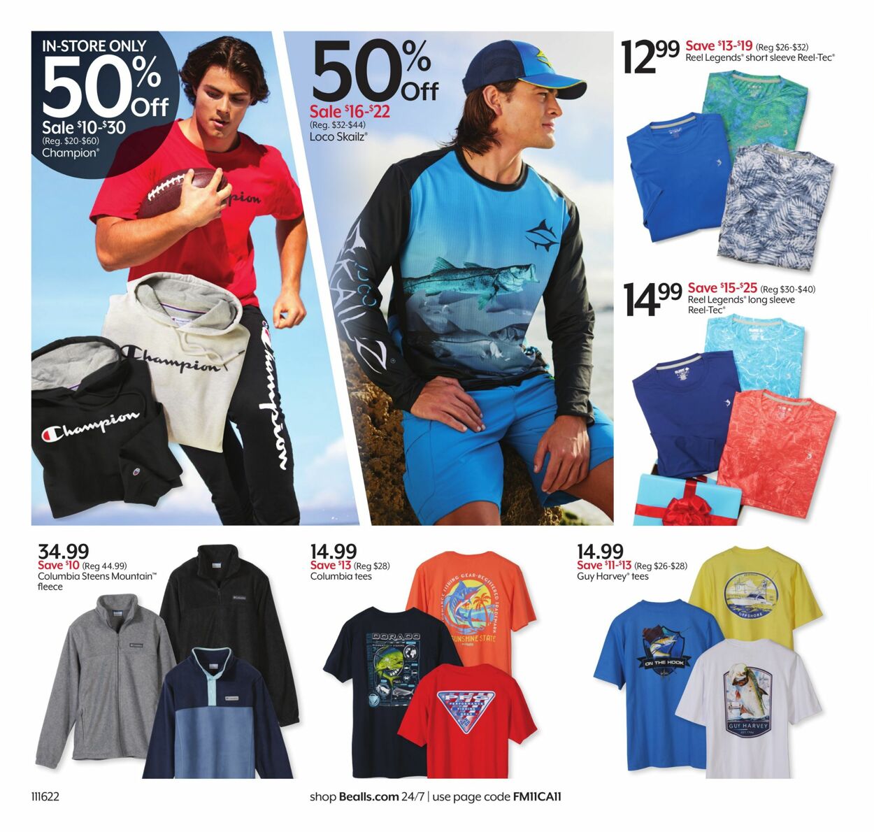 Bealls Florida Ad from 11/16/2022