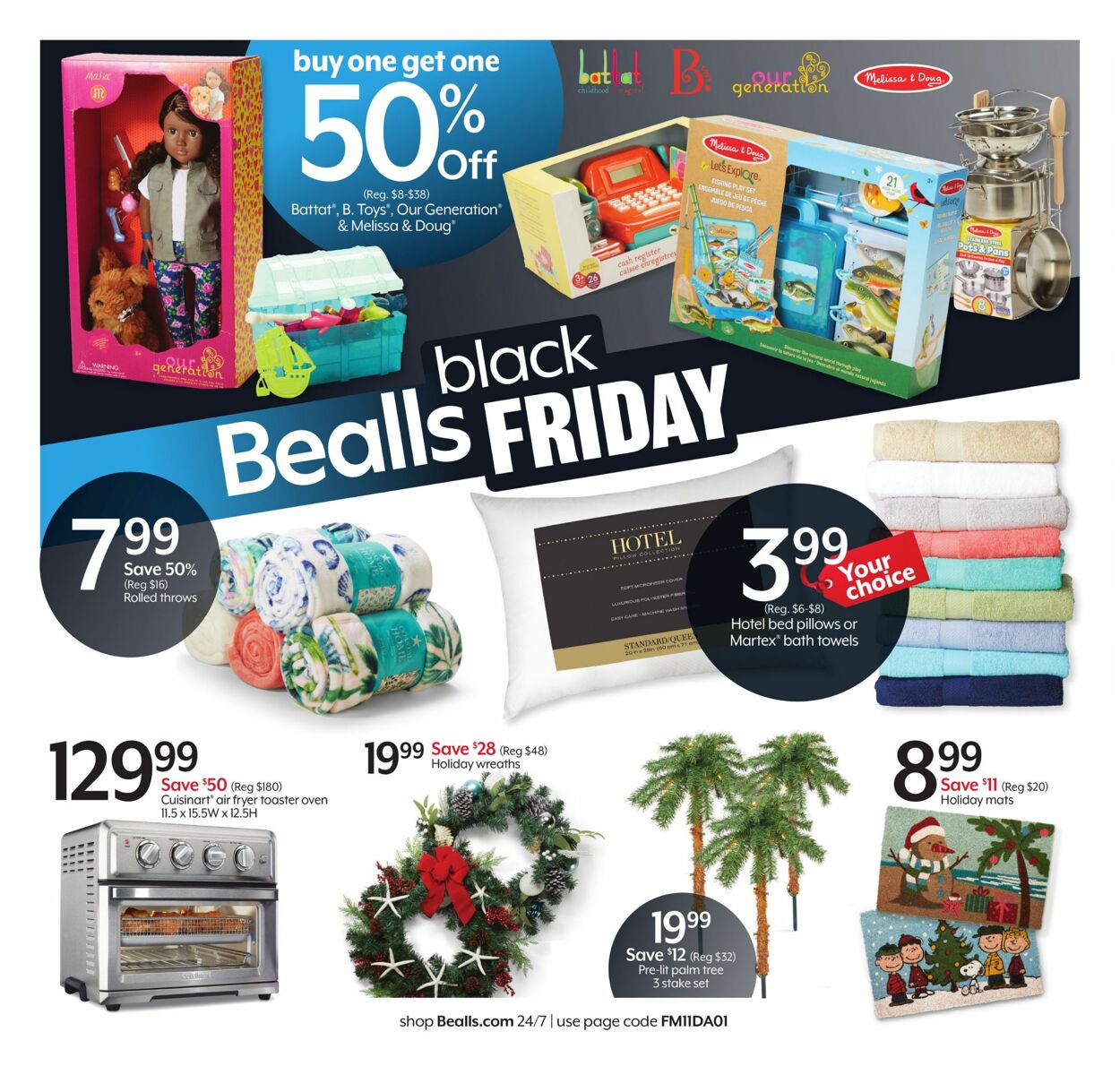 Bealls Florida Ad from 11/20/2022