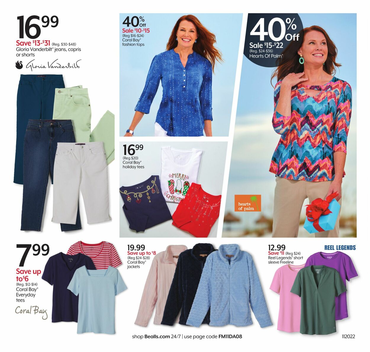 Bealls Florida Ad from 11/20/2022