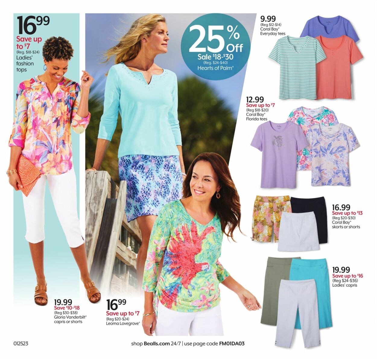 Bealls Florida Ad from 01/25/2023
