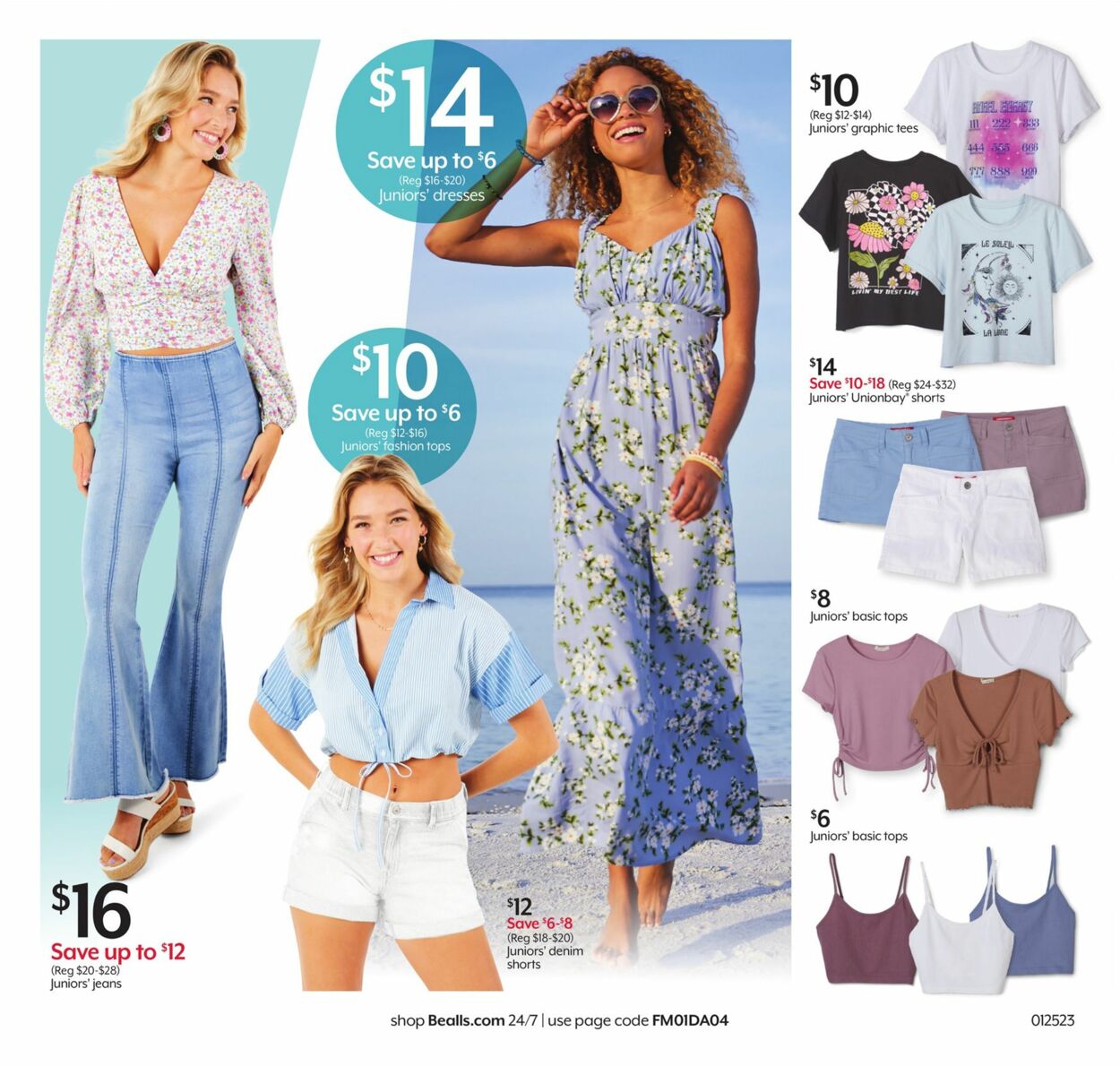 Bealls Florida Ad from 01/25/2023