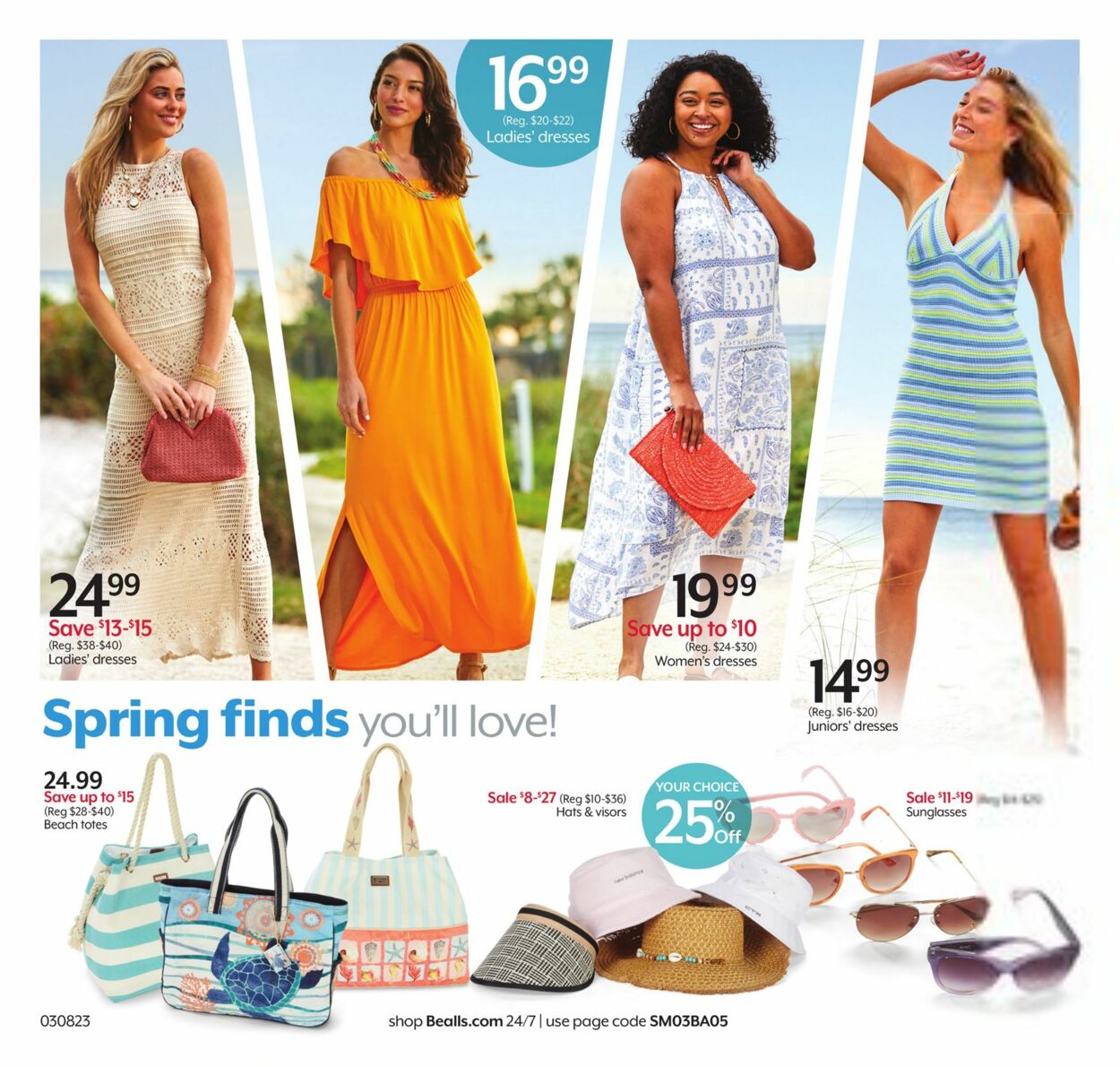 Bealls Florida Ad from 03/08/2023