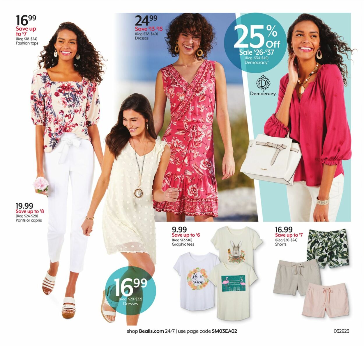Bealls Florida Ad from 03/29/2023