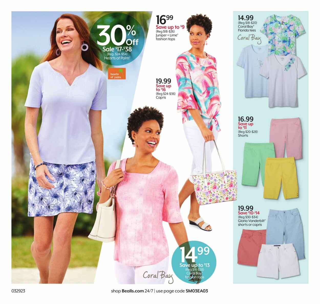 Bealls Florida Ad from 03/29/2023