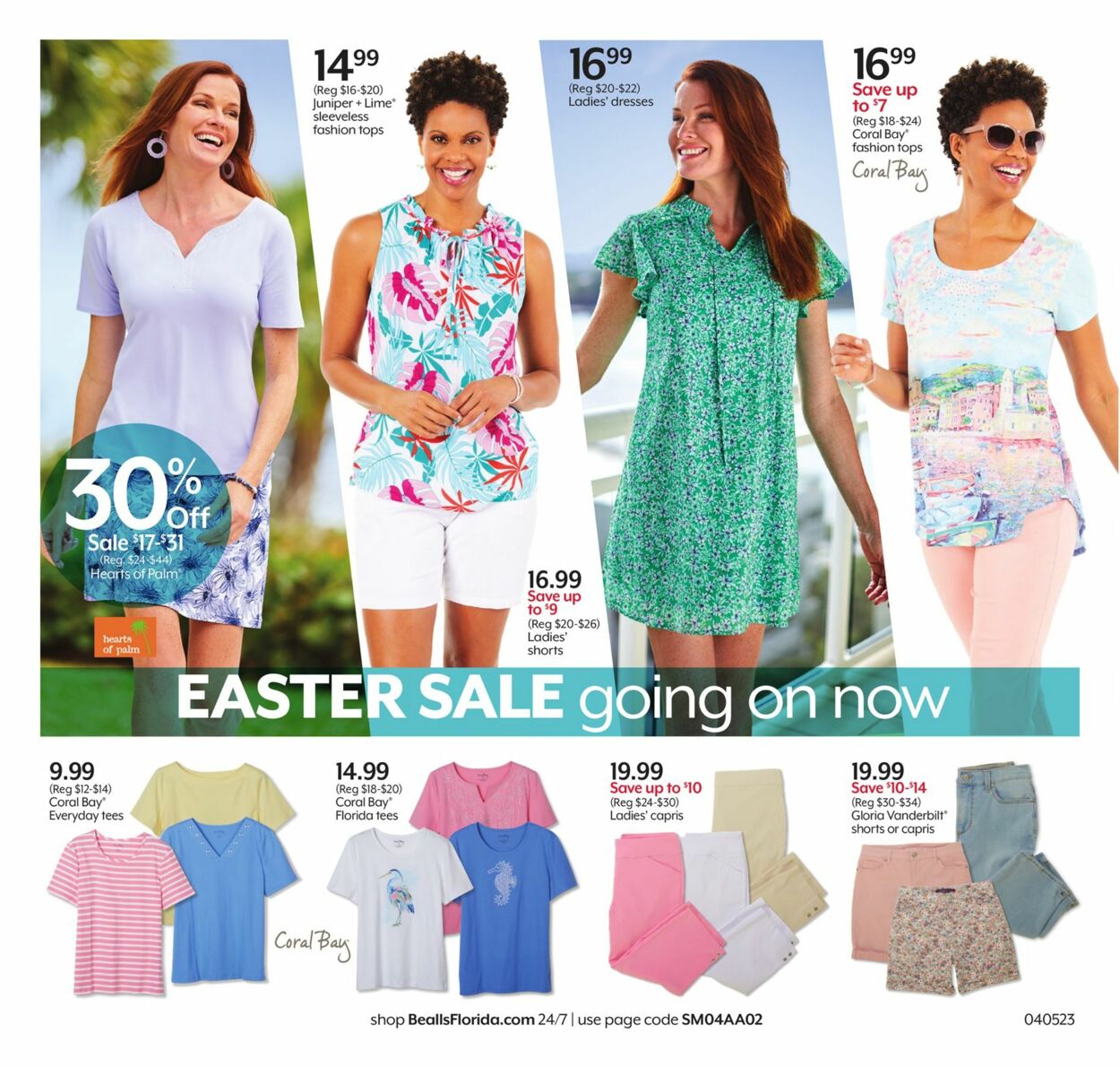 Bealls Florida Ad from 04/05/2023