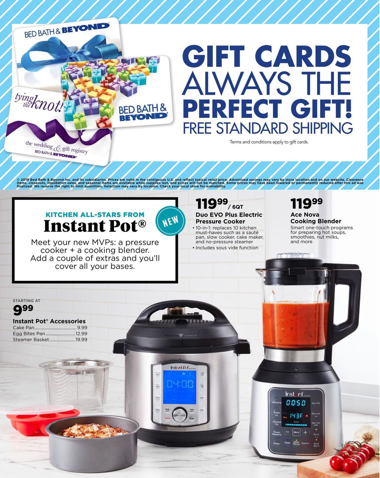 Bed Bath and Beyond Ad from 10/14/2019