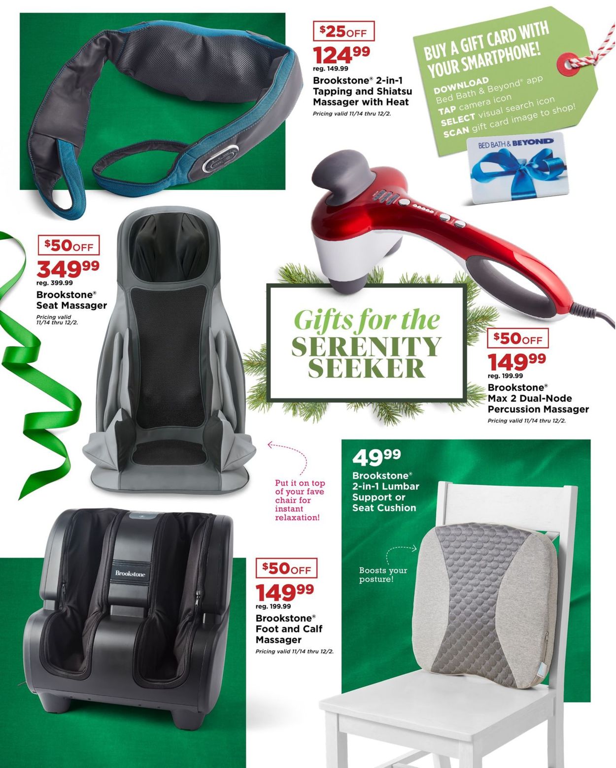 Bed Bath and Beyond Ad from 11/17/2019