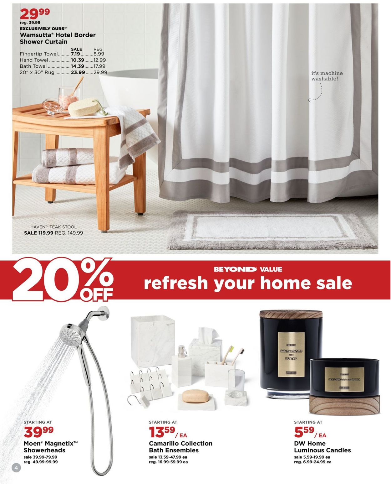 Bed Bath and Beyond Ad from 03/09/2020
