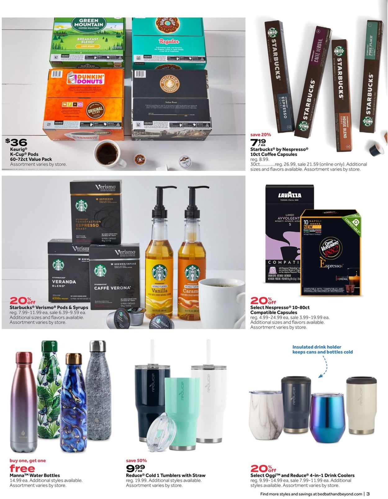 Bed Bath and Beyond Ad from 07/07/2020