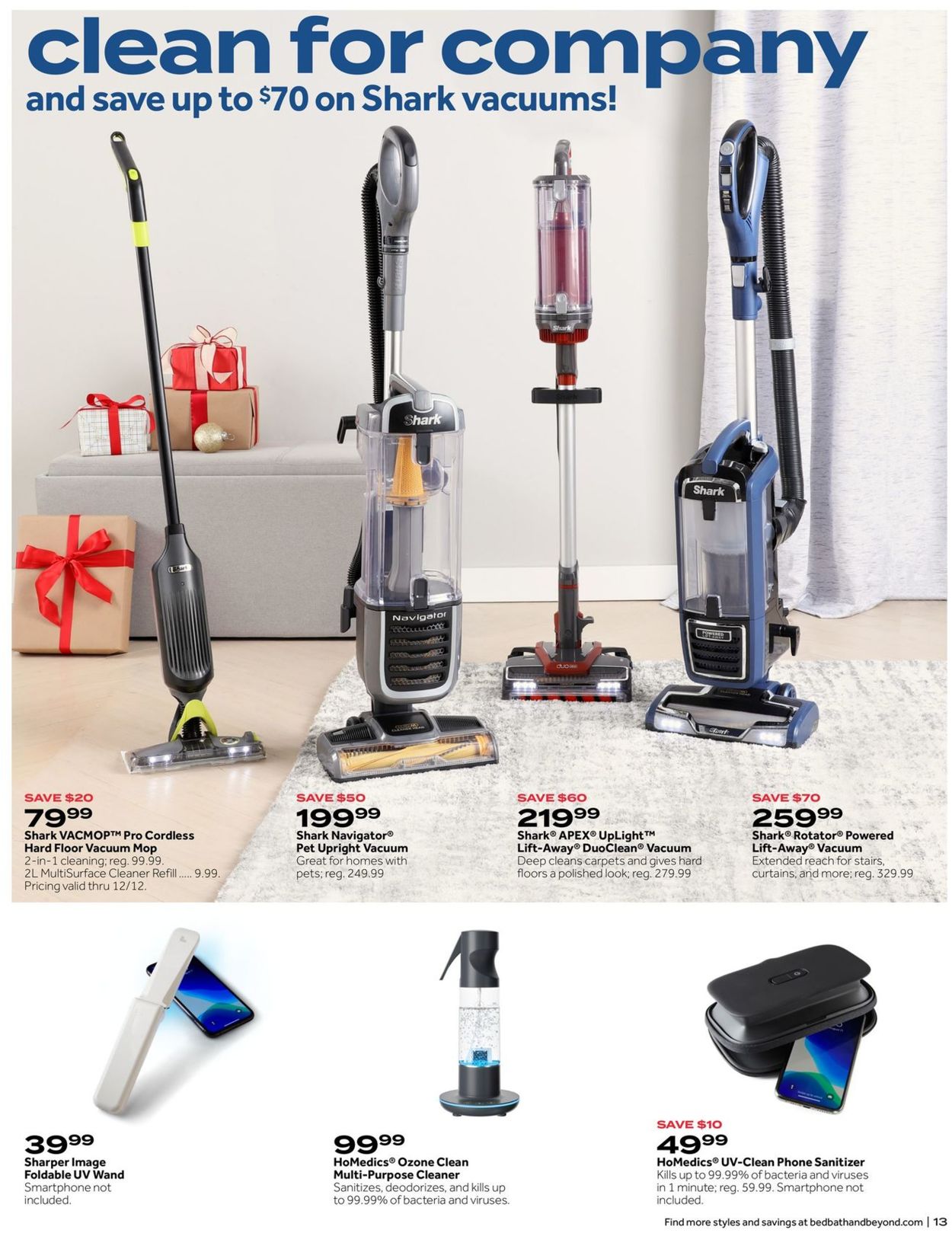 Bed Bath and Beyond Ad from 12/02/2020