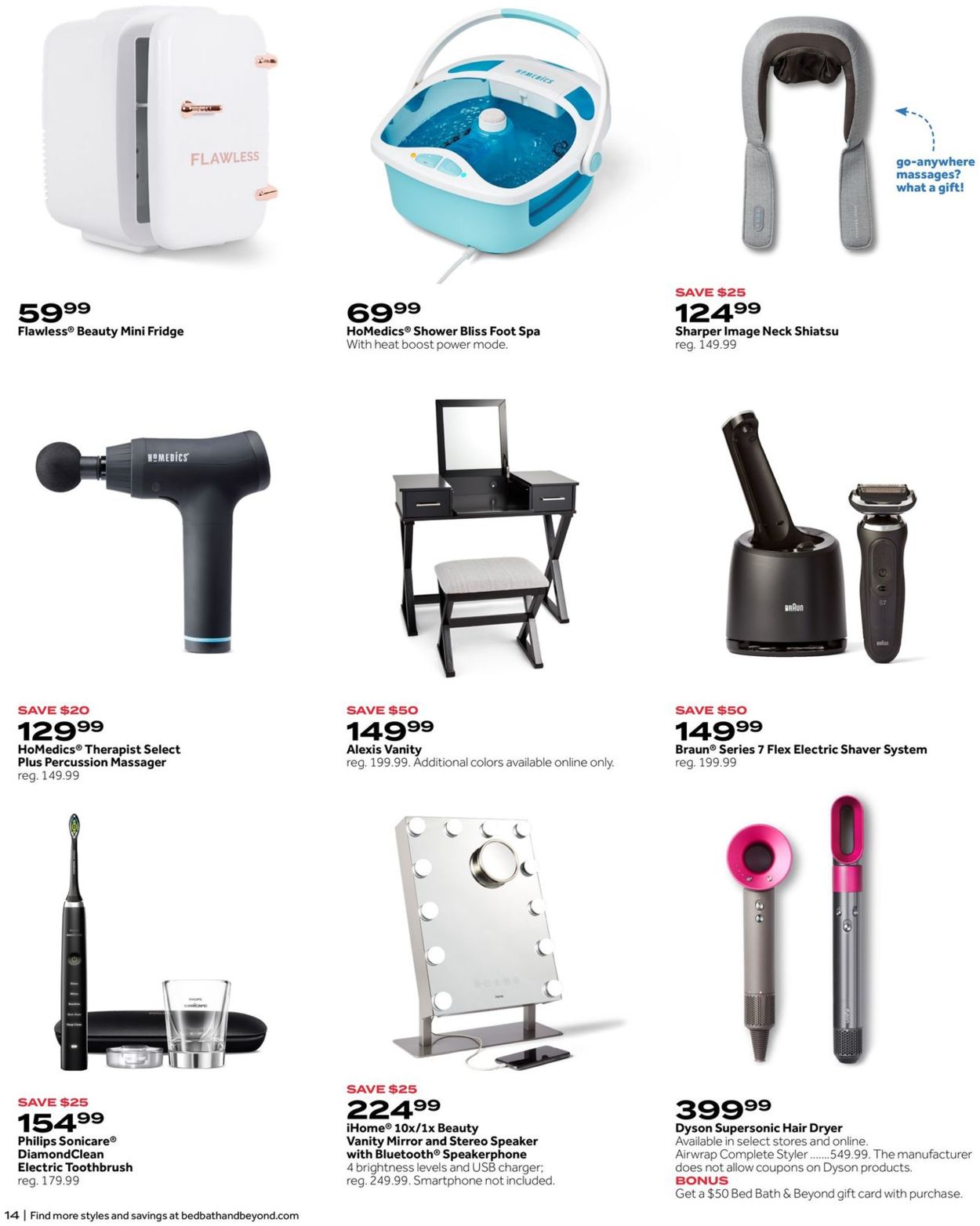 Bed Bath and Beyond Ad from 12/02/2020