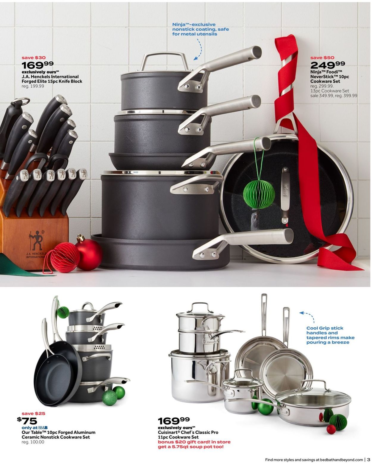 Bed Bath and Beyond Ad from 12/13/2021