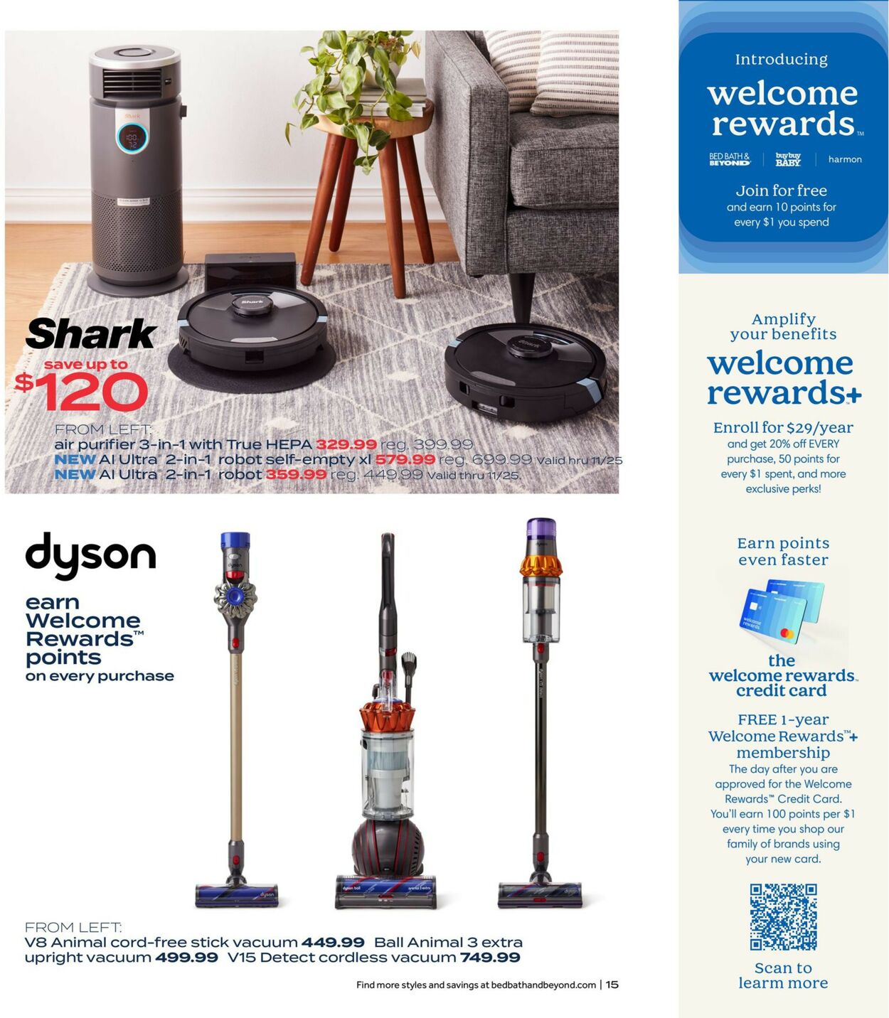Bed Bath and Beyond Ad from 11/14/2022