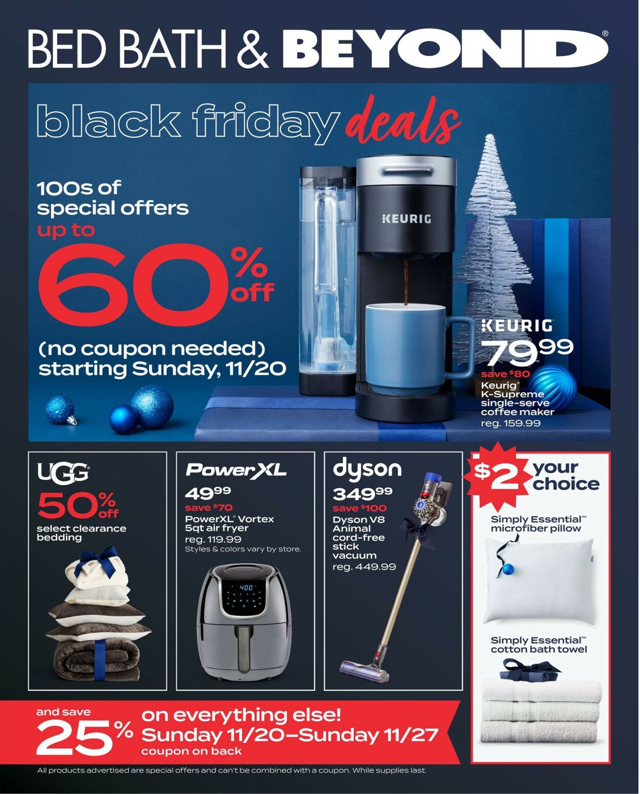 Bed Bath and Beyond Ad from 11/22/2022