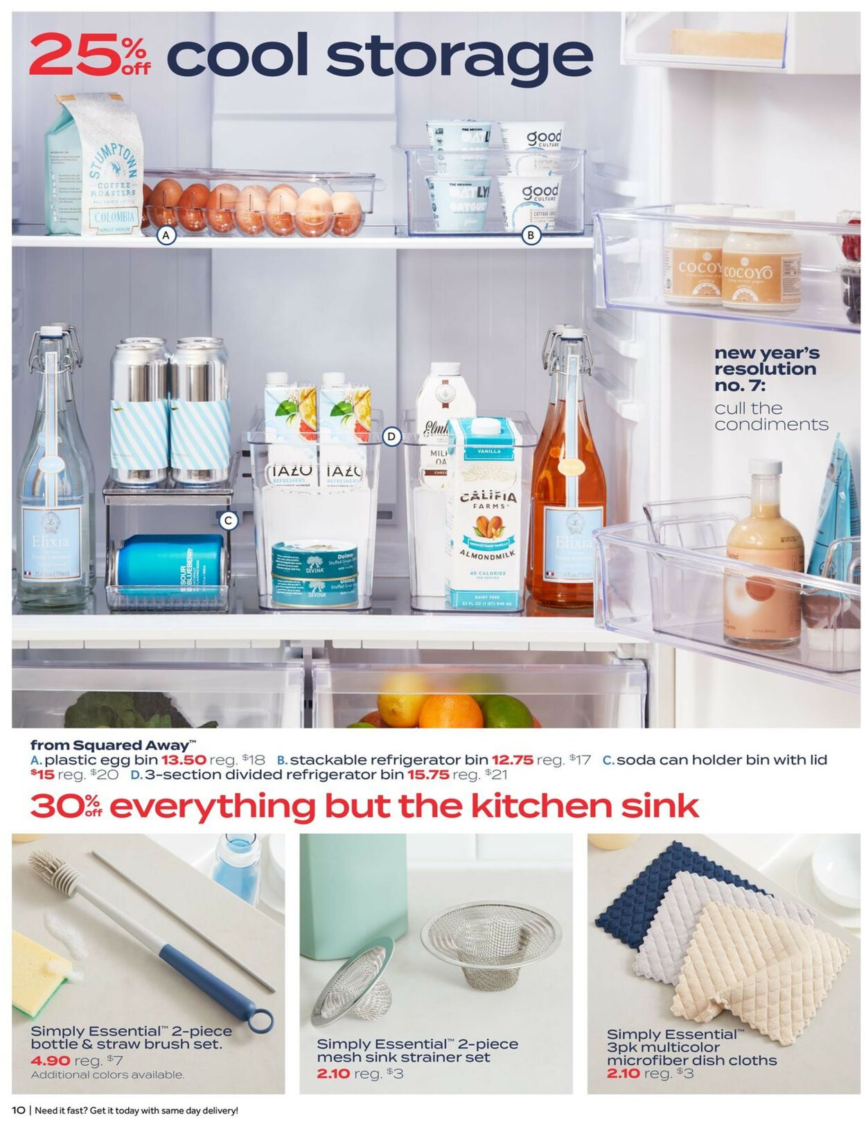 Bed Bath and Beyond Ad from 01/09/2023