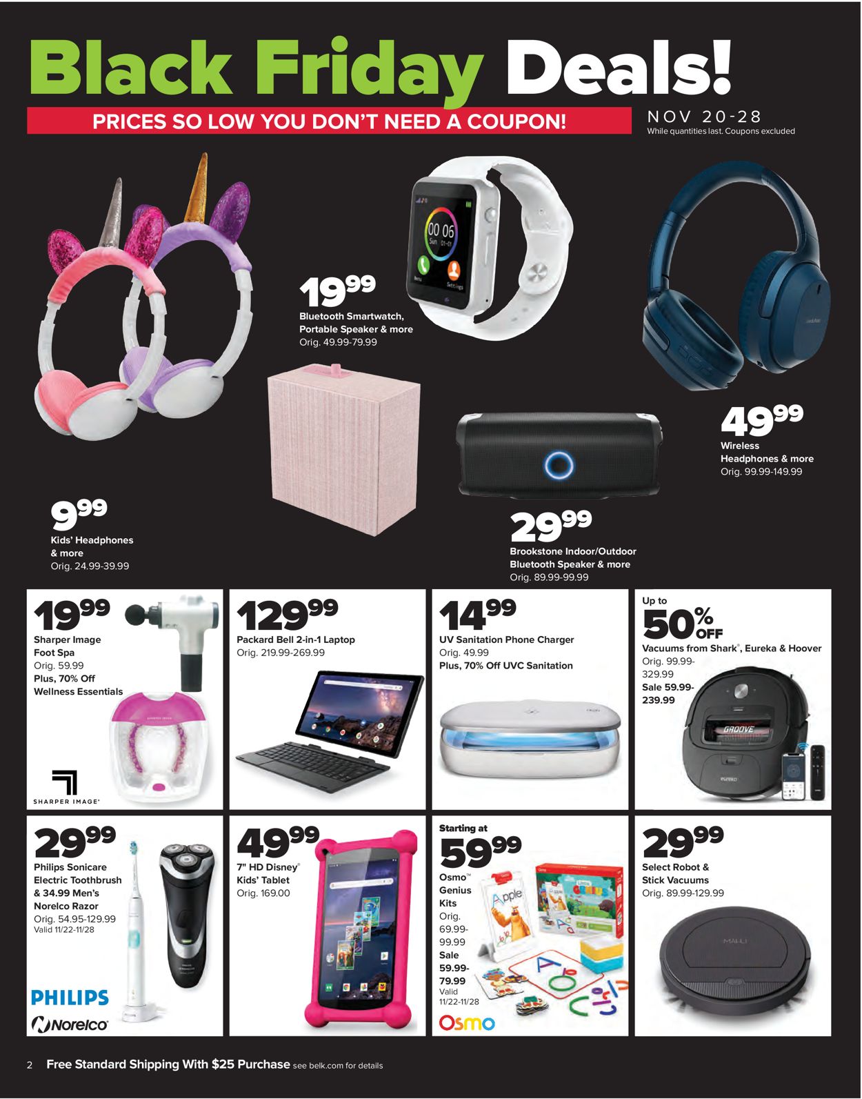 Belk Ad from 11/20/2020