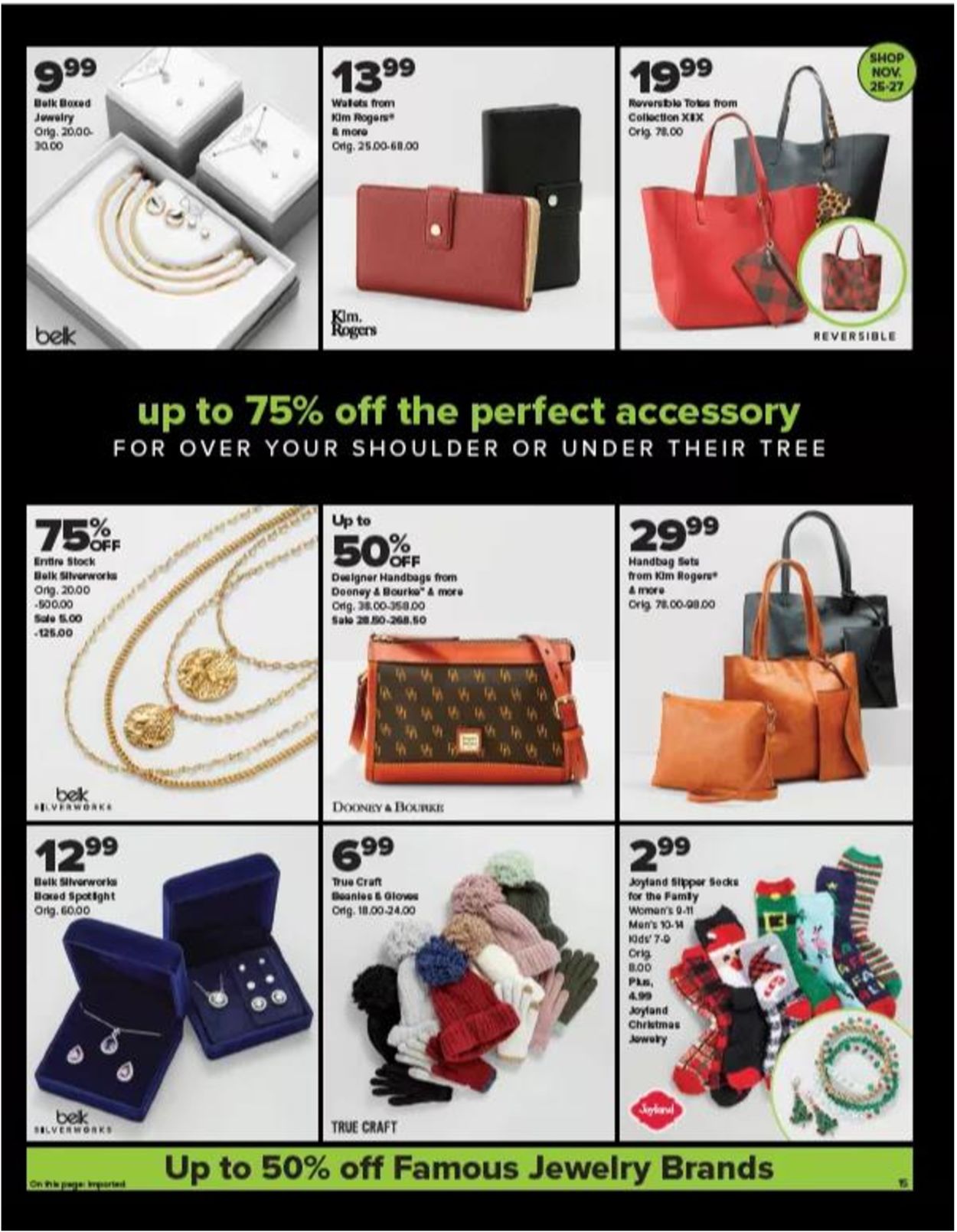 Belk Ad from 11/19/2021