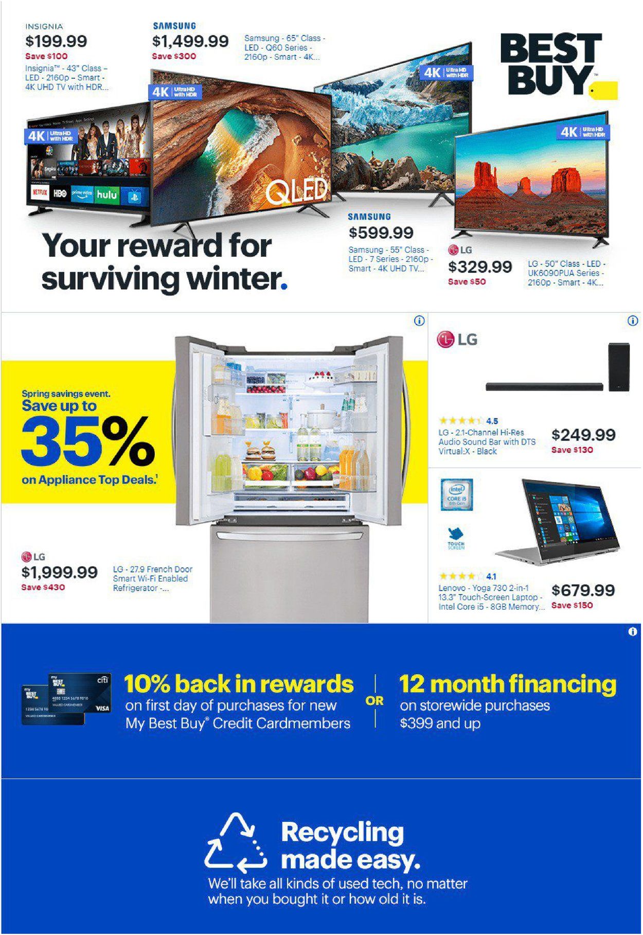 Best Buy Ad from 04/28/2019