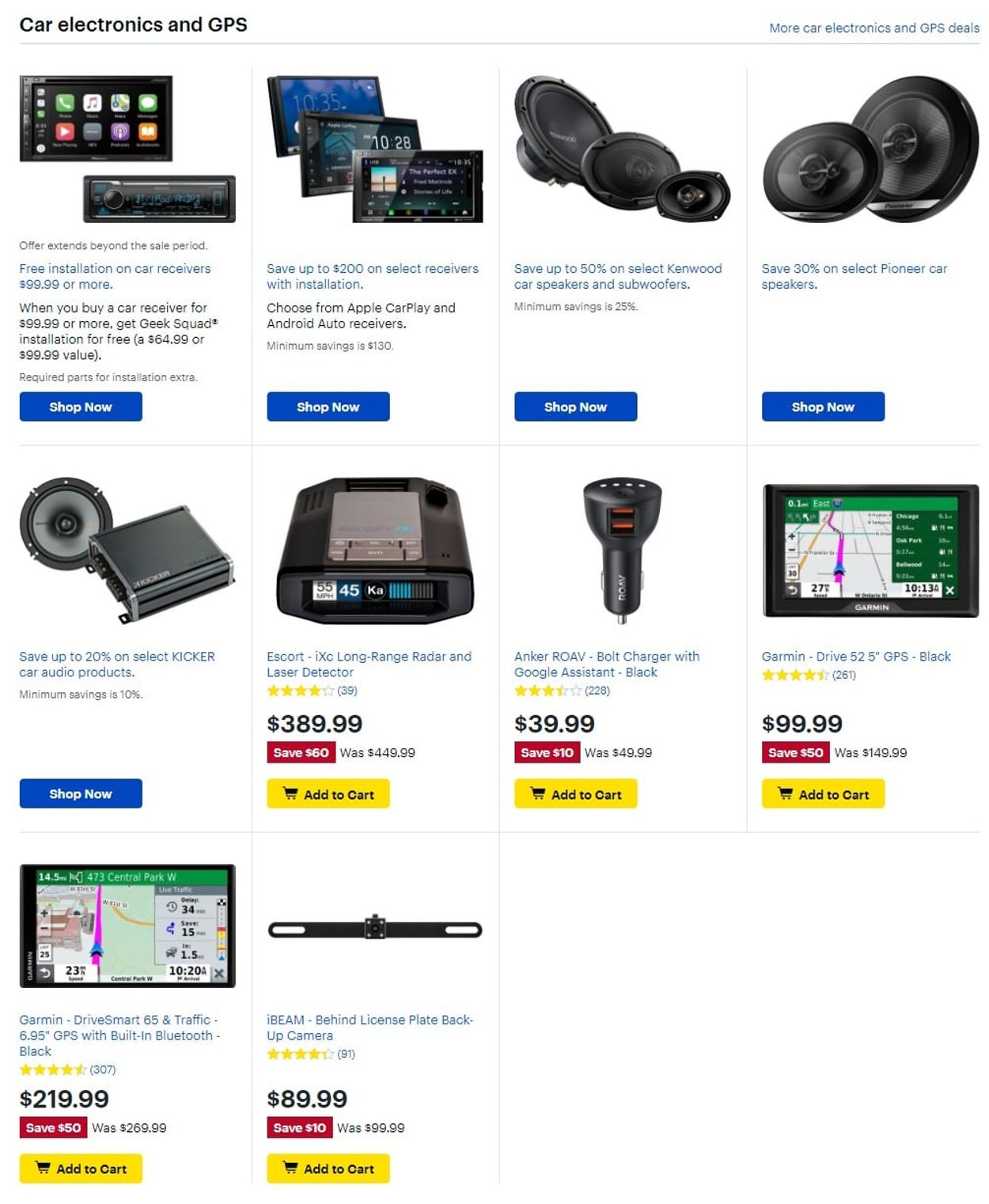 Best Buy Ad from 08/29/2019