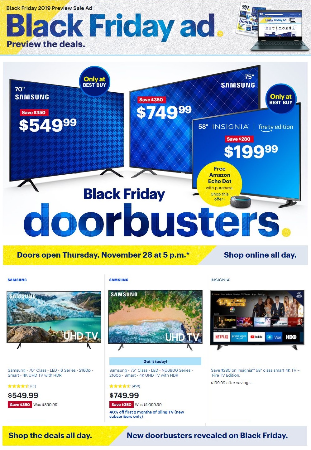 Best Buy Ad from 11/26/2019